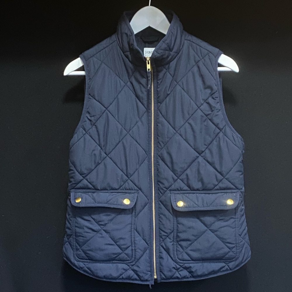 J. Crew Quilted Puffer Vest